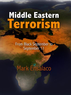 cover image of Middle Eastern Terrorism